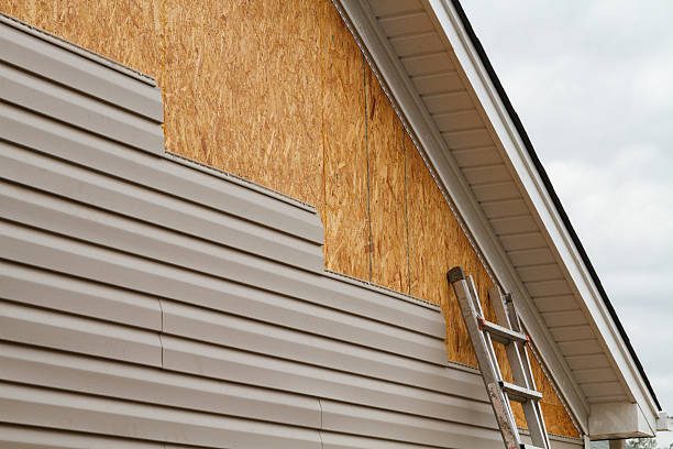 Professional Siding Replacement technician working in Temple Hills, MD